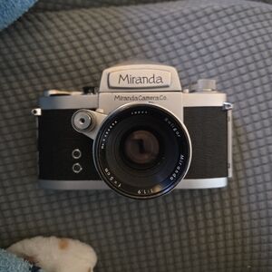 Miranda DR Camera Soligor 50mm f1.9 | Black |Japan 1961 - 1962 Untested Vintage